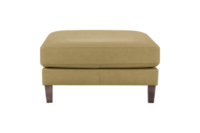 Jade Footstool in Marfa Olivia