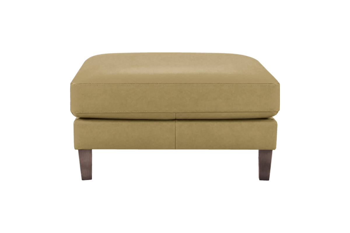 Jade Footstool in Marfa Olivia