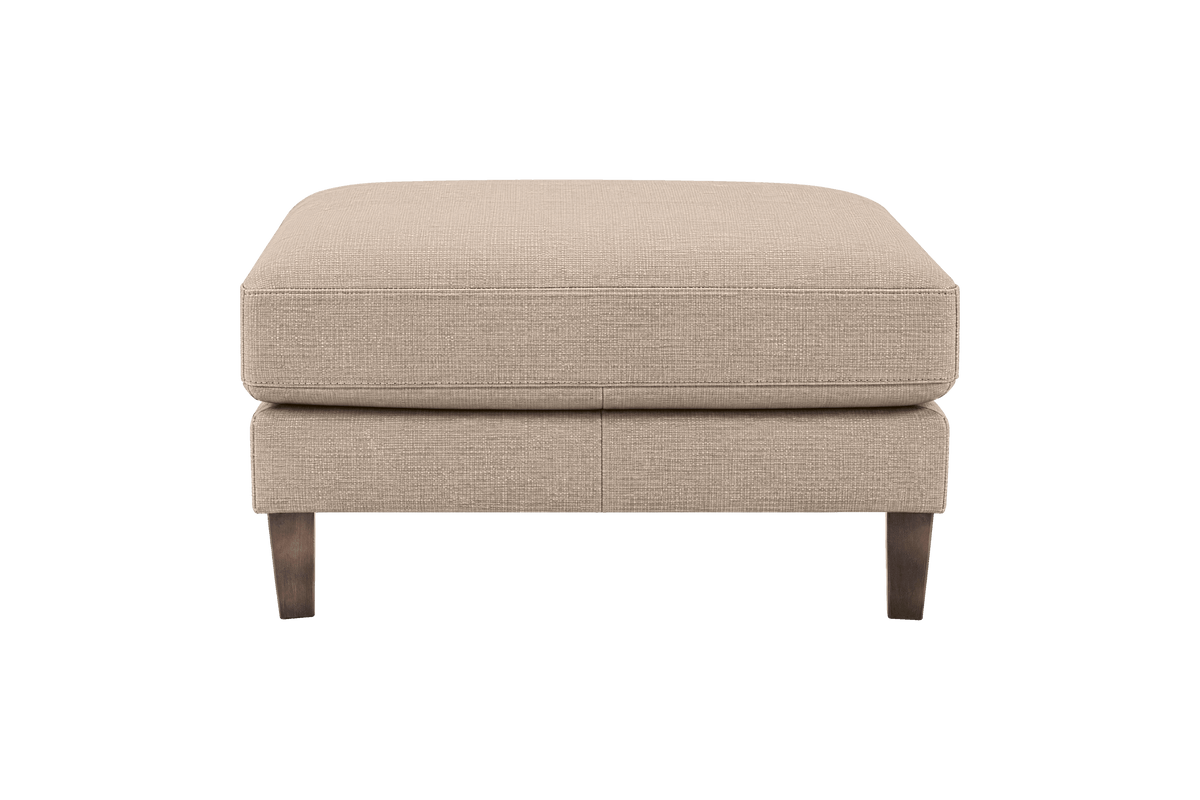 Jade Footstool in Roni Pine Nut