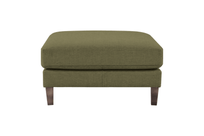 Jade Footstool in Mosquito Sycamore