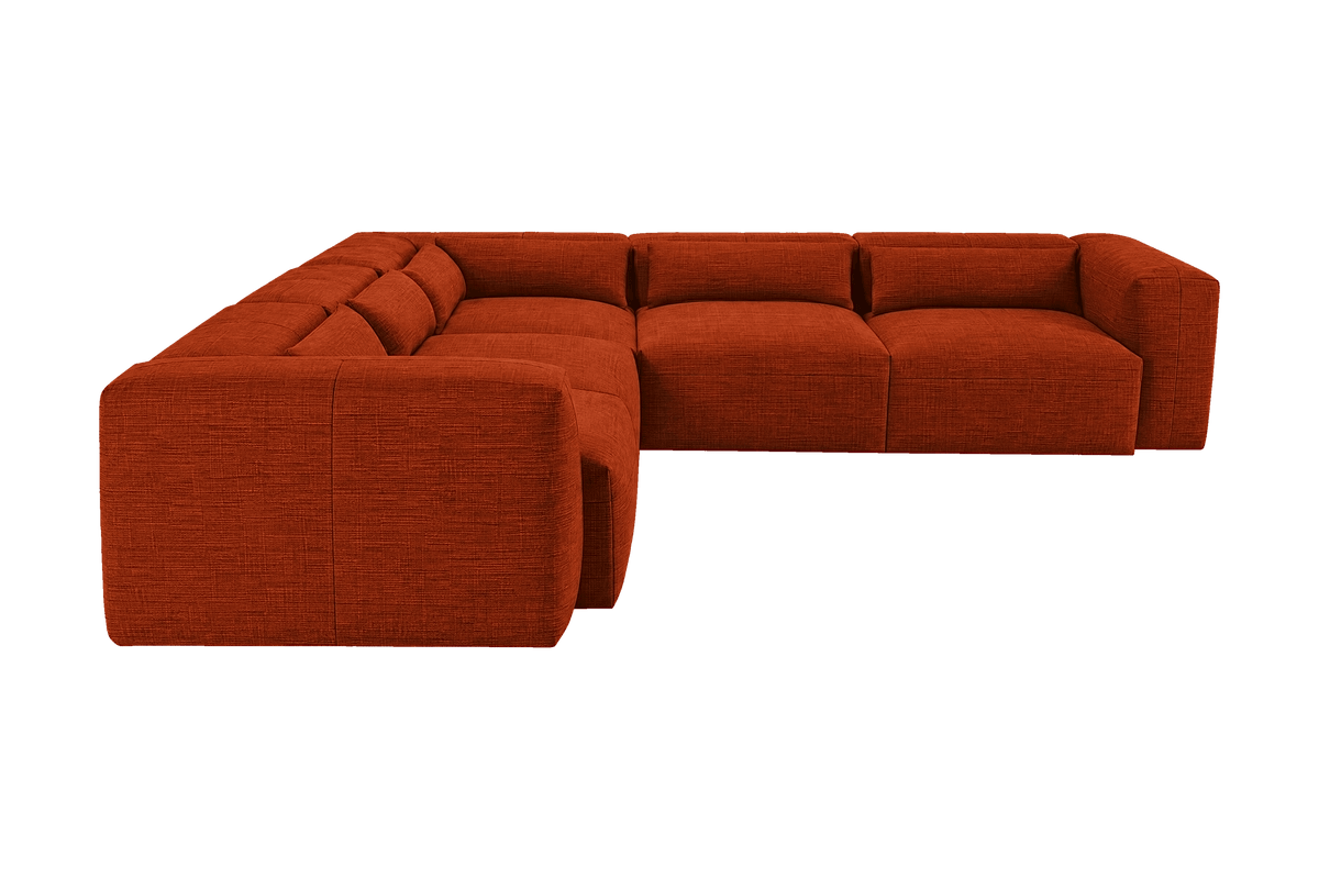 Jasmine Corner Sofa in Roni Poppy