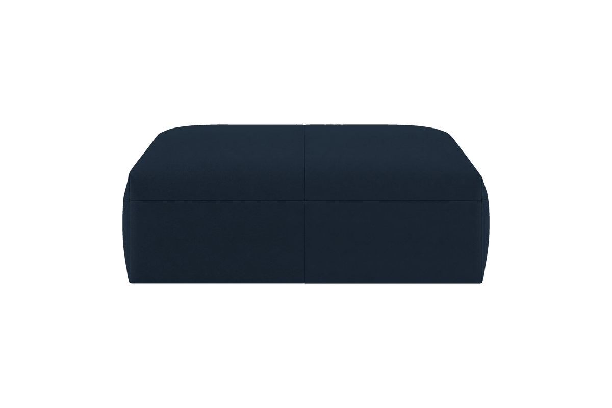 Jasmine Footstool in Dante Aqua