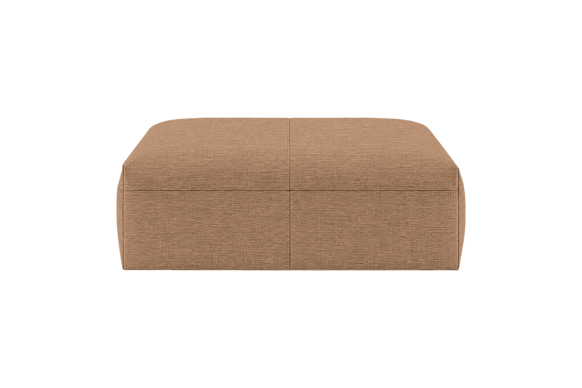 Jasmine Footstool in Roni Biscotti