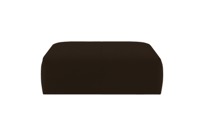Jasmine Footstool in Marfa Charcoal