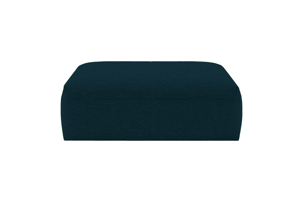 Jasmine Footstool in Roni Deep Lake