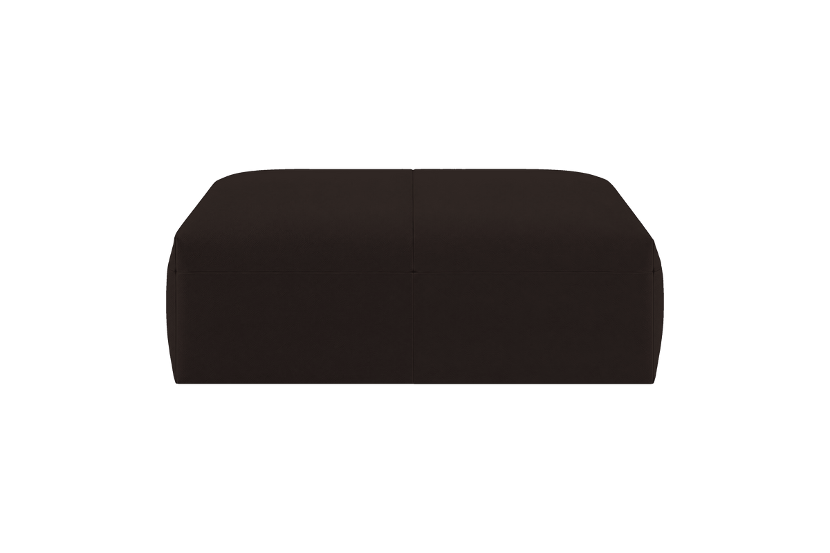 Jasmine Footstool in Dante Ebony