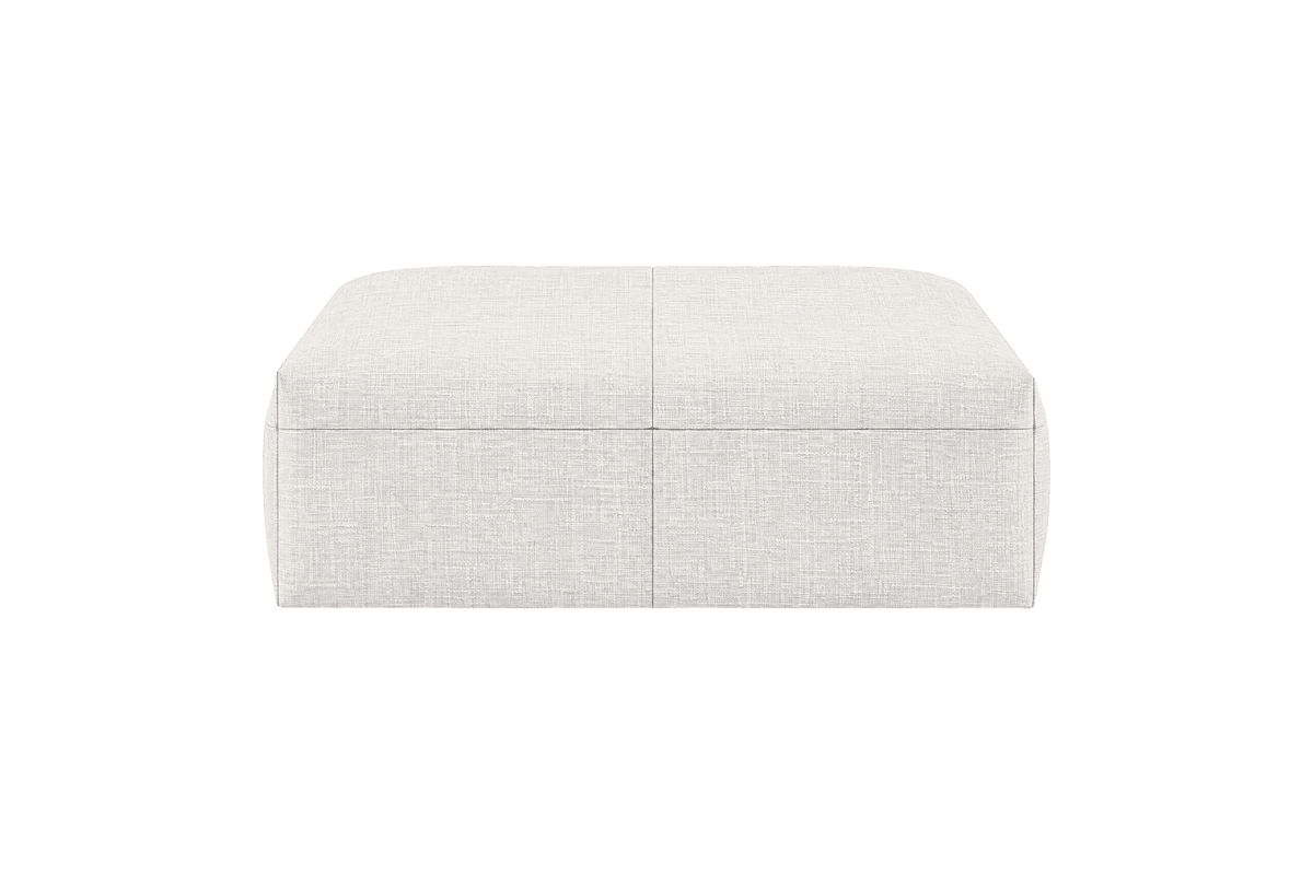 Jasmine Footstool in Mosquito Foam