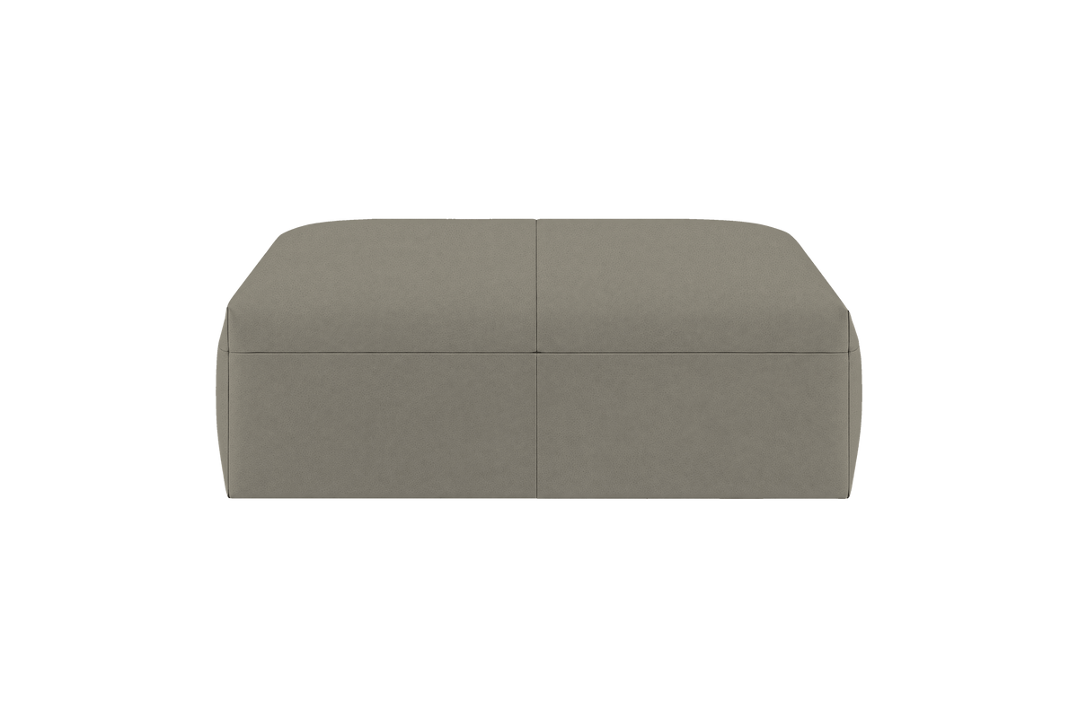 Jasmine Footstool in Felix Glace