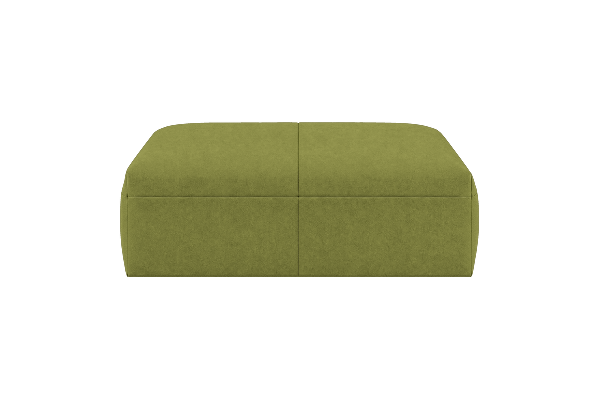 Jasmine Footstool in Fresco Key Lime
