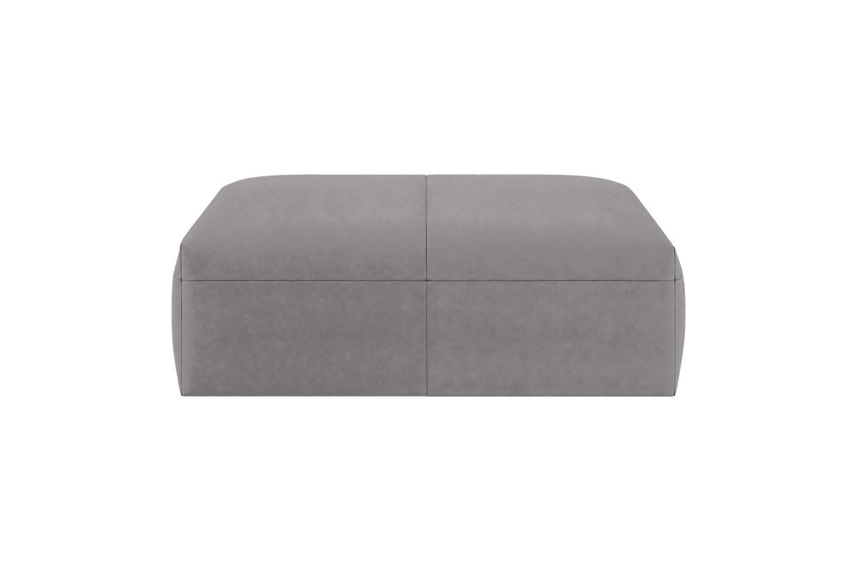 Jasmine Footstool in Dante Meteor