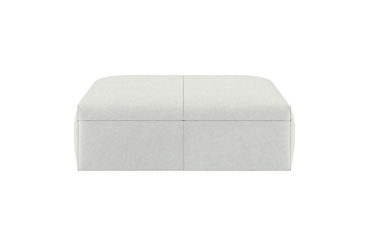 Jasmine Footstool in Felix Milky