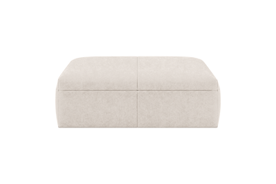 Jasmine Footstool in Fresco Milky