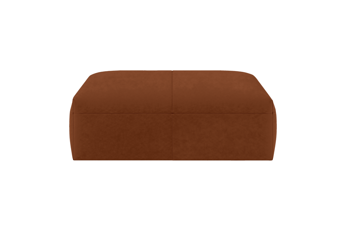 Jasmine Footstool in Marfa Pluto