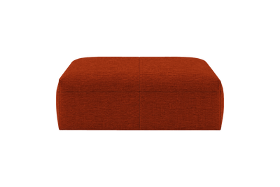 Jasmine Footstool in Roni Poppy