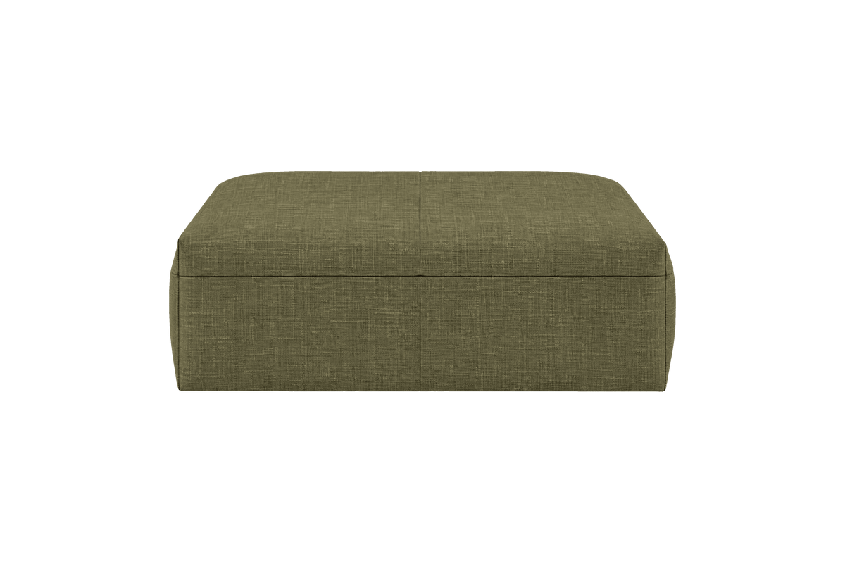 Jasmine Footstool in Mosquito Sycamore