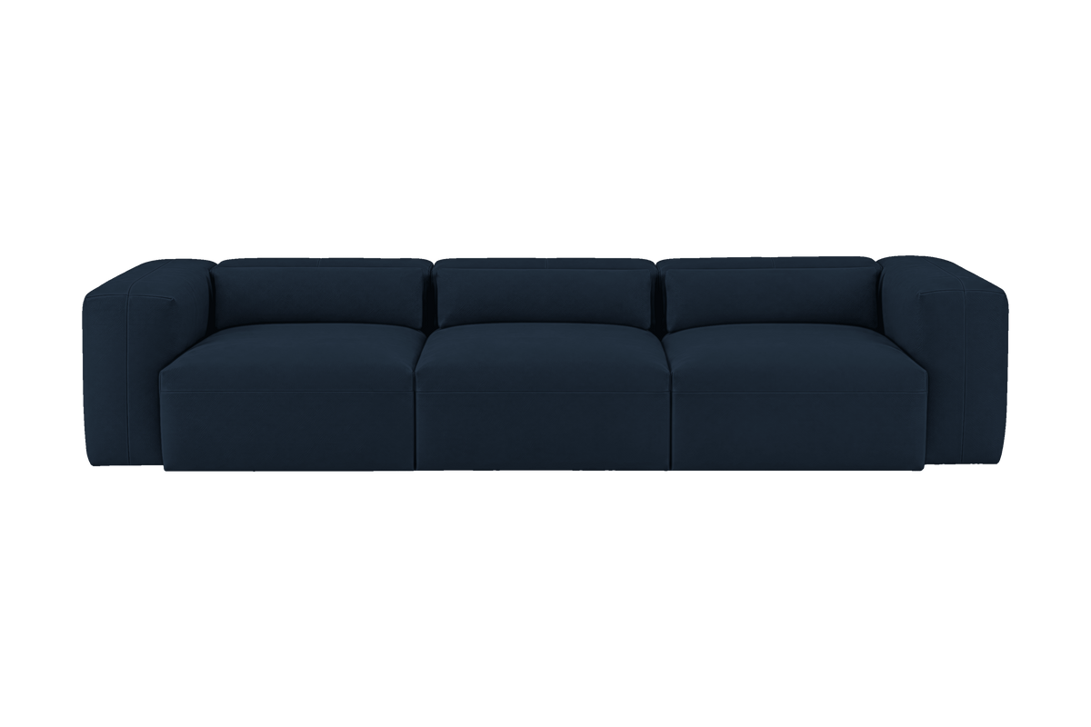 Jasmine Large Sofa in Dante Aqua