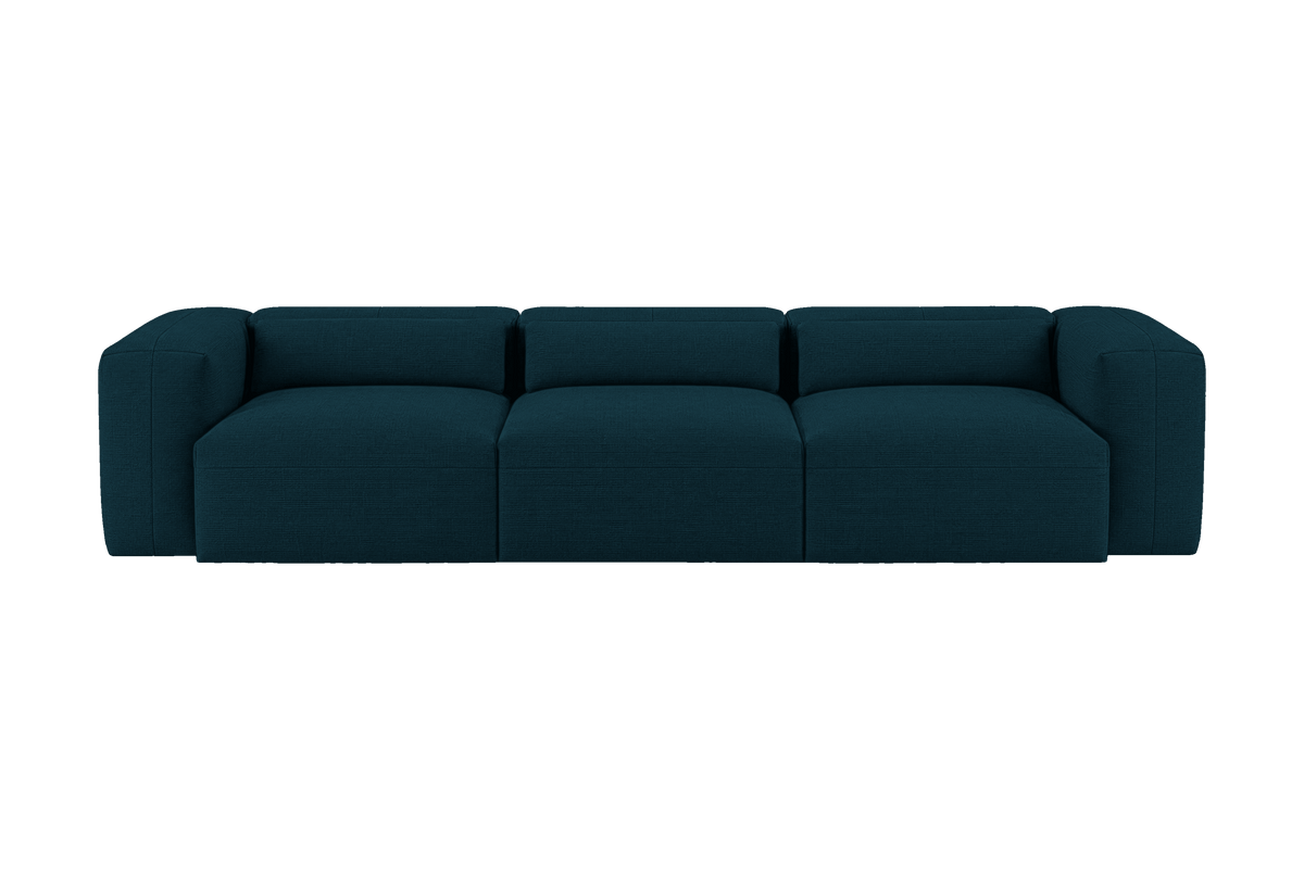 Jasmine Large Sofa in Roni Deep Lake