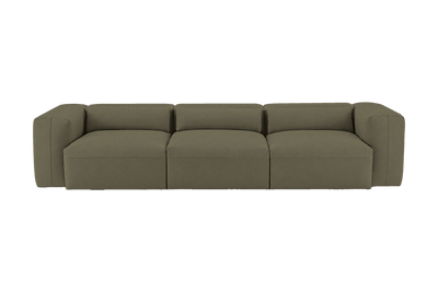 Jasmine Large Sofa in Felix Olive