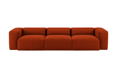 Jasmine Large Sofa in Roni Poppy