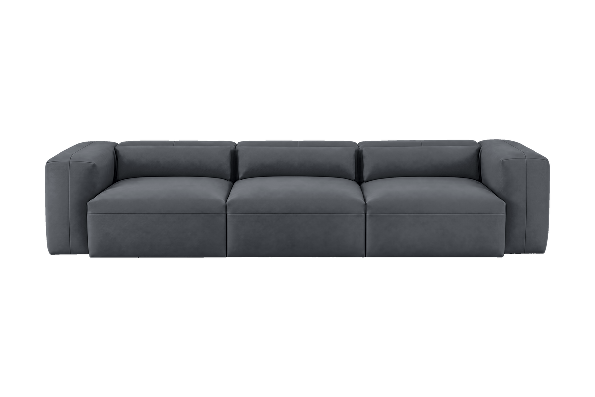 Jasmine Large Sofa in Dante Shark