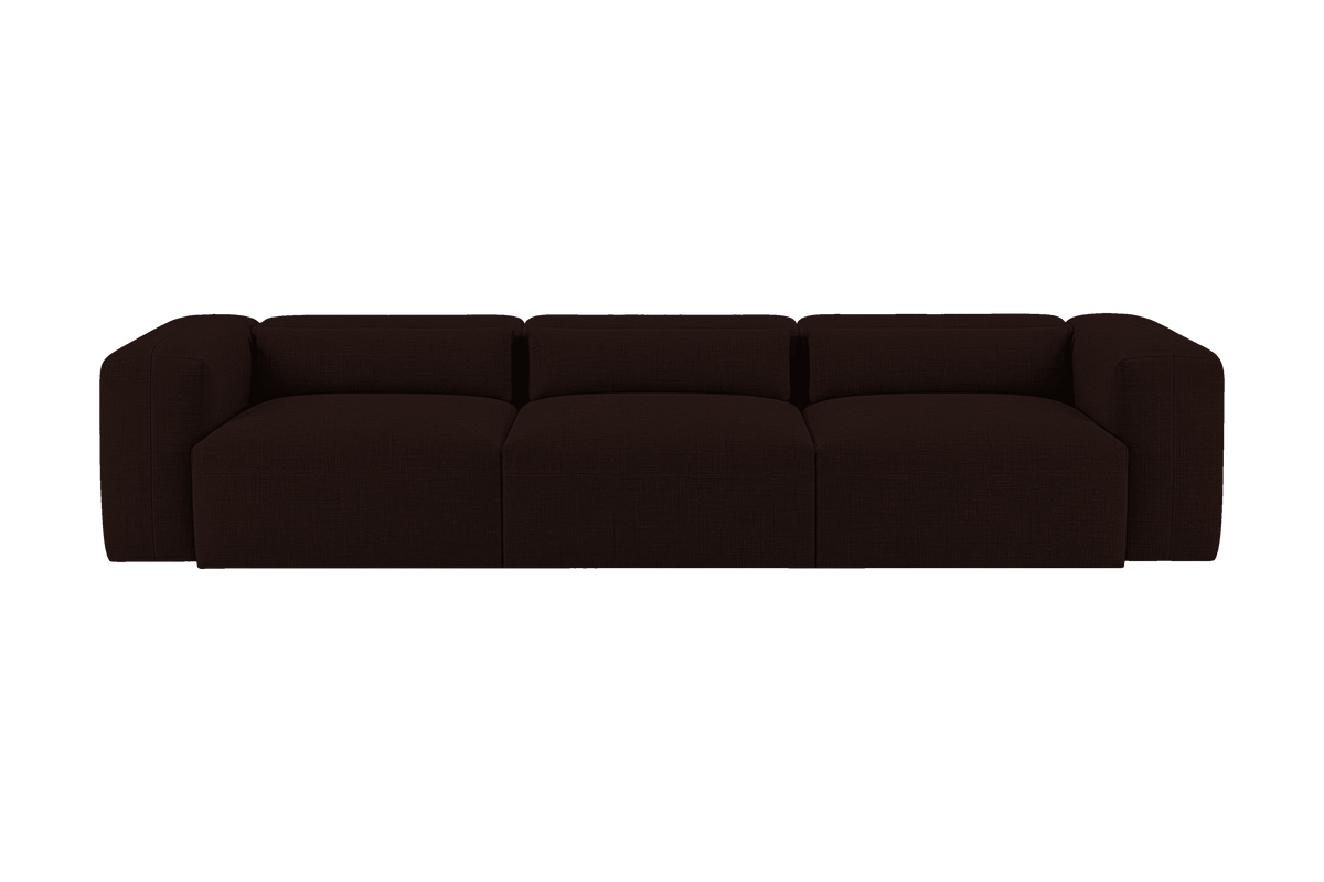 Jasmine Large Sofa in Mosquito Terra