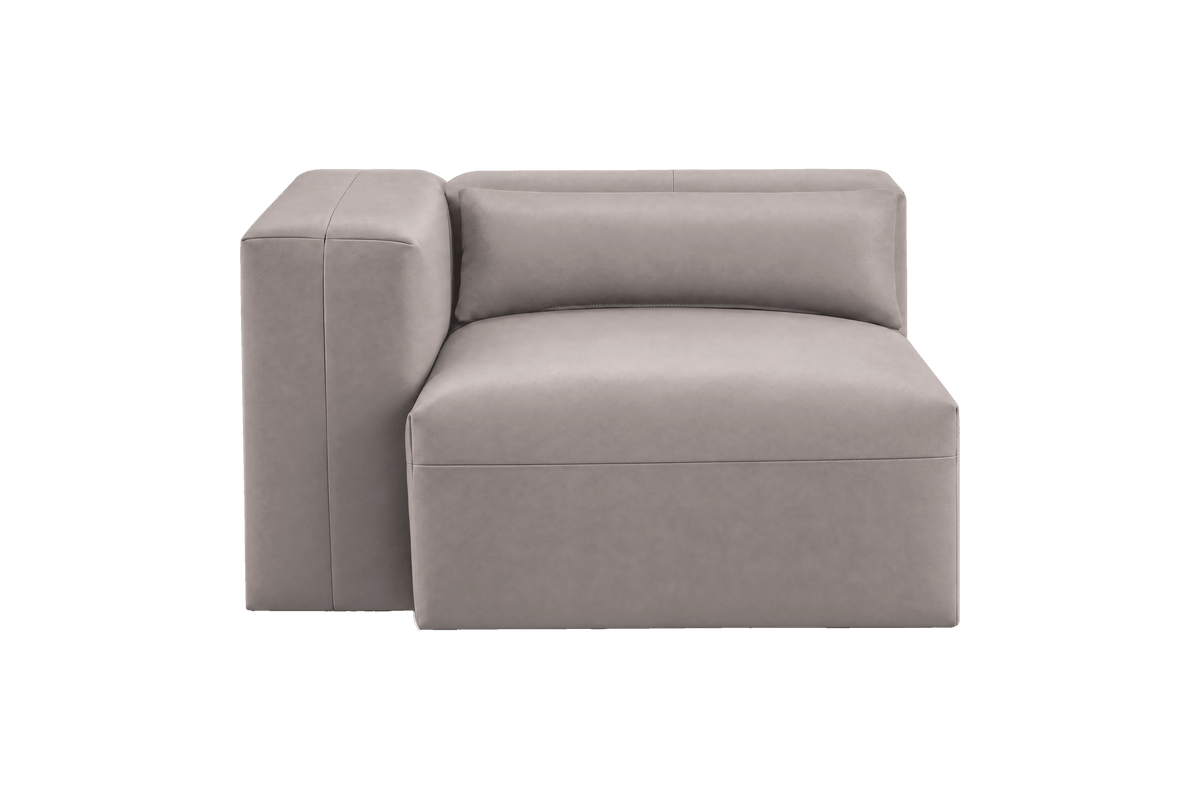 Jasmine Chair One Arm Left in Momo Ash
