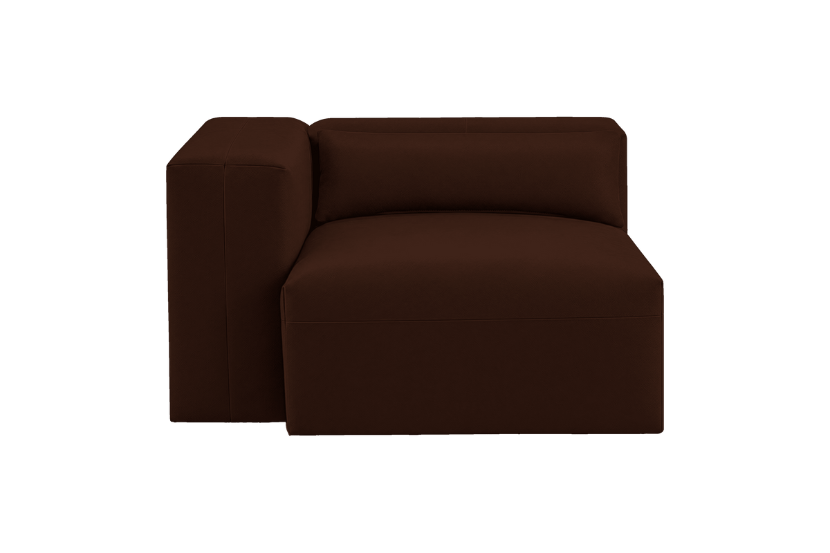Jasmine Chair One Arm Left in Momo Biscuit