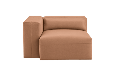 Jasmine Chair One Arm Left in Momo Camel