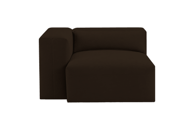 Jasmine Chair One Arm Left in Marfa Charcoal