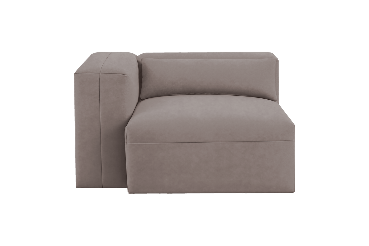 Jasmine Chair One Arm Left in Dante Cos