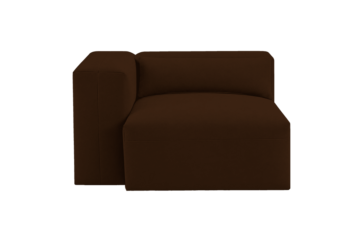 Jasmine Chair One Arm Left in Marfa Denton