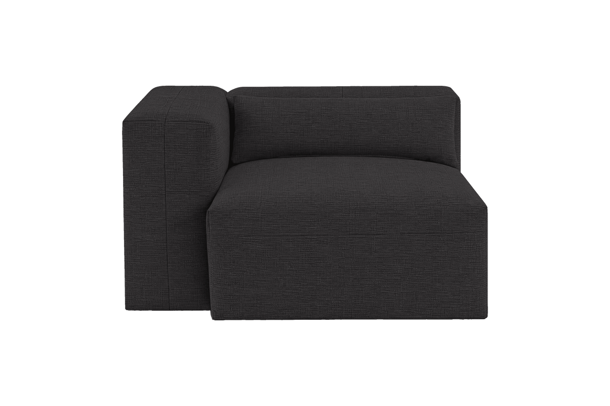 Jasmine Chair One Arm Left in Roni Ember