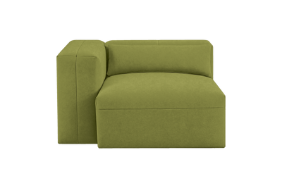 Jasmine Chair One Arm Left in Fresco Key Lime