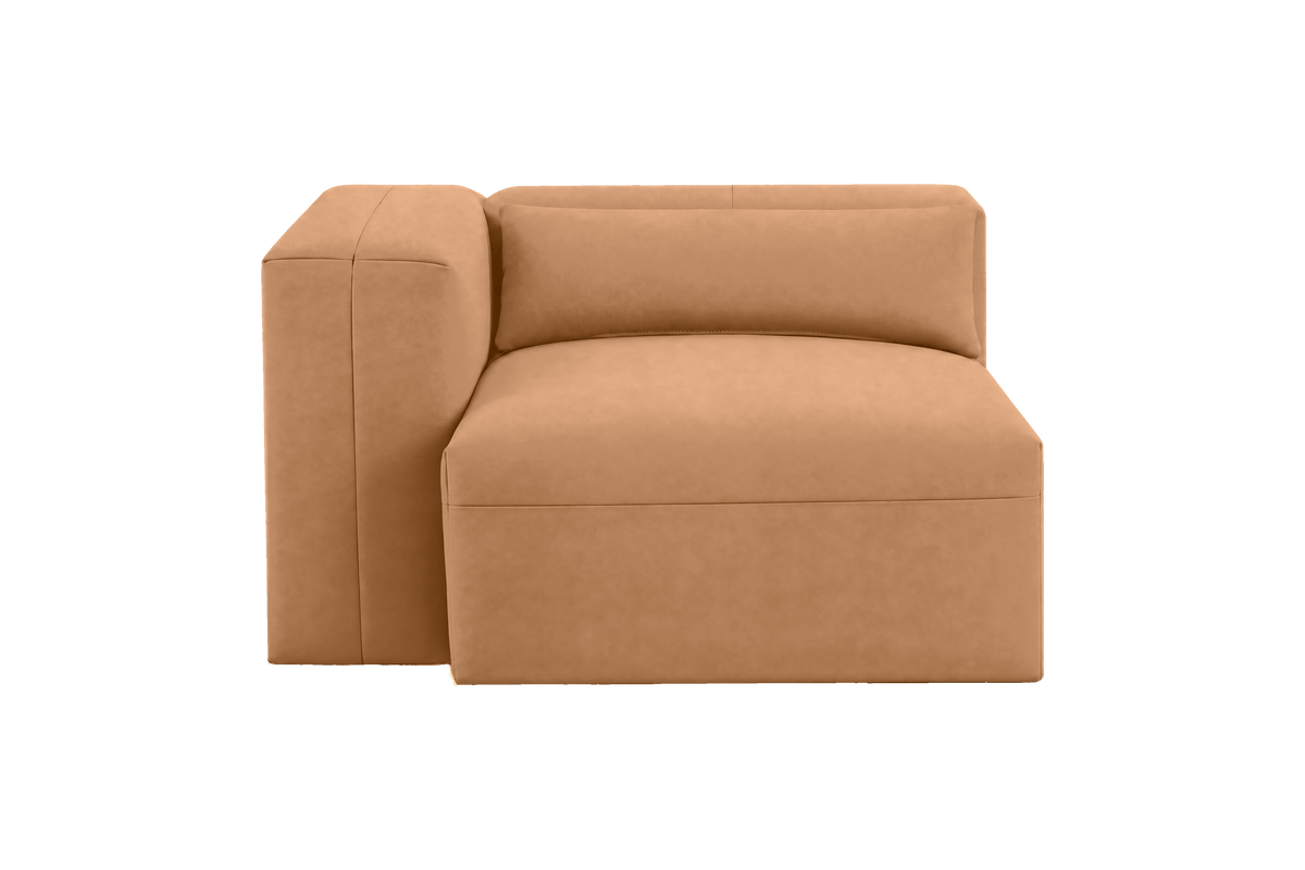 Jasmine Chair One Arm Left in Dante Les Yeux