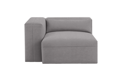 Jasmine Chair One Arm Left in Dante Meteor