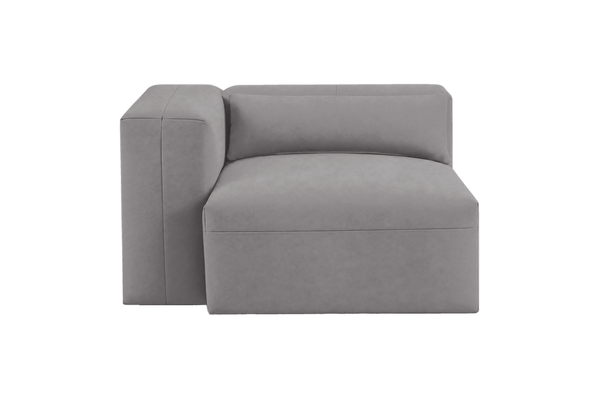 Jasmine Chair One Arm Left in Marfa Meteor