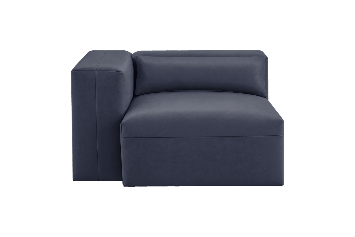 Jasmine Chair One Arm Left in Momo Midnight