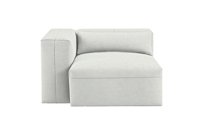 Jasmine Chair One Arm Left in Felix Milky
