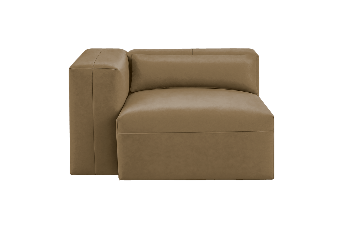 Jasmine Chair One Arm Left in Momo Olivia