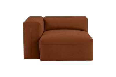 Jasmine Chair One Arm Left in Marfa Pluto
