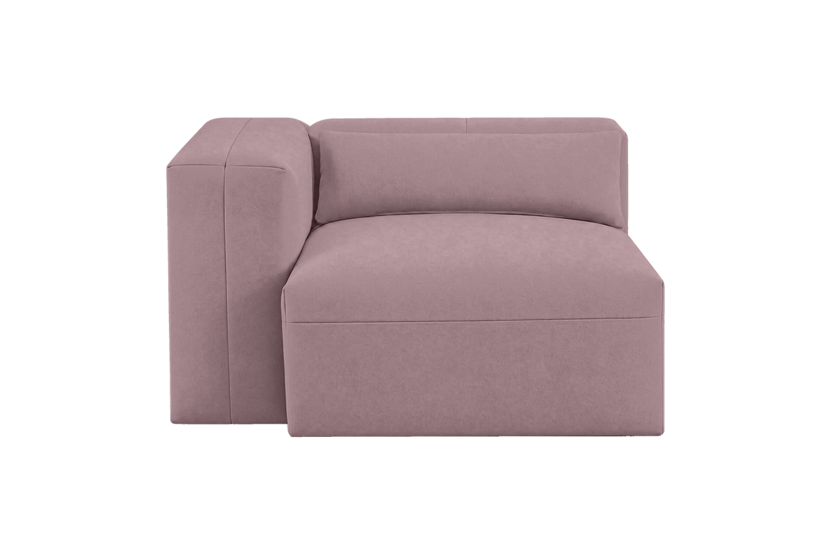 Jasmine Chair One Arm Left in Fresco Saint-Tropez