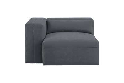 Jasmine Chair One Arm Left in Dante Shark