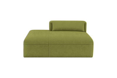 Jasmine Chaise Left in Fresco Key Lime