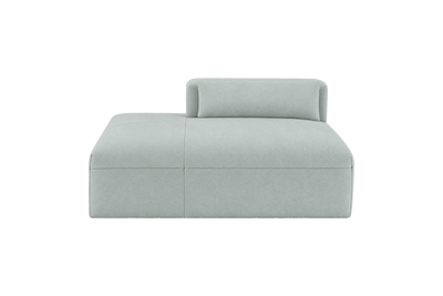 Jasmine Chaise Left in Fresco Meteor