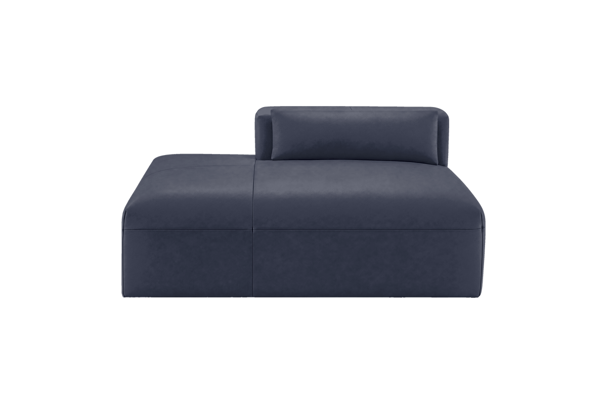 Jasmine Chaise Left in Momo Midnight