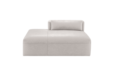 Jasmine Chaise Left in Momo Milky