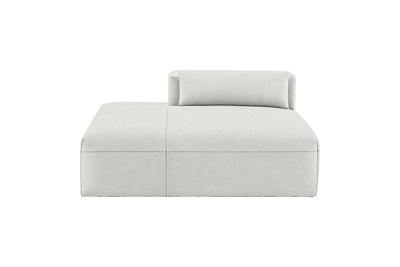 Jasmine Chaise Left in Felix Milky