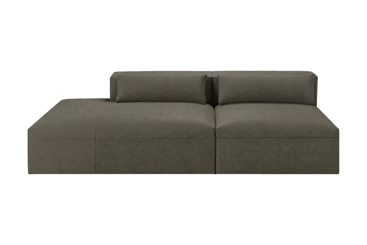 Jasmine Left Chaise Open Sofa in Marfa Cos