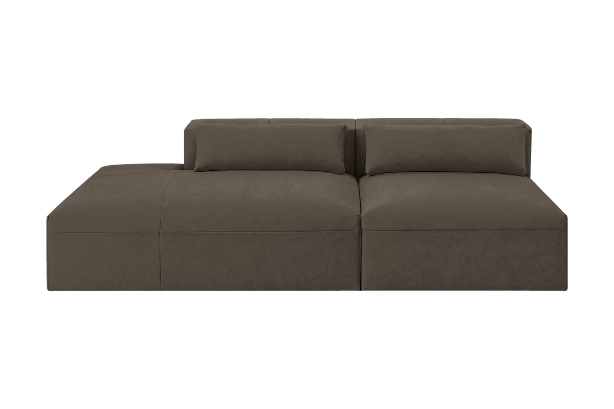 Jasmine Left Chaise Open Sofa in Fresco Cos