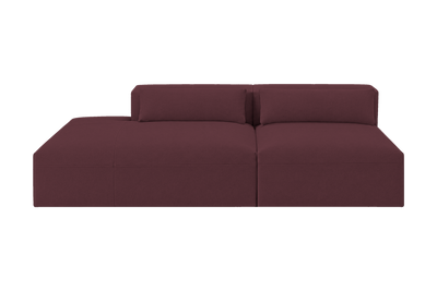 Jasmine Left Chaise Open Sofa in Fresco Figaro